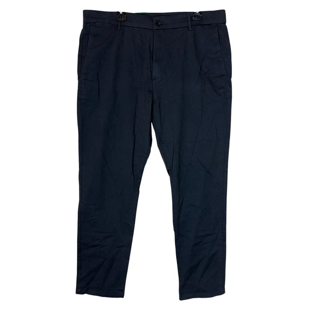Banana Republic Pants Mens 38x34 Gray Slim Fit‎ Chino Tapered Stretch Casual NWT